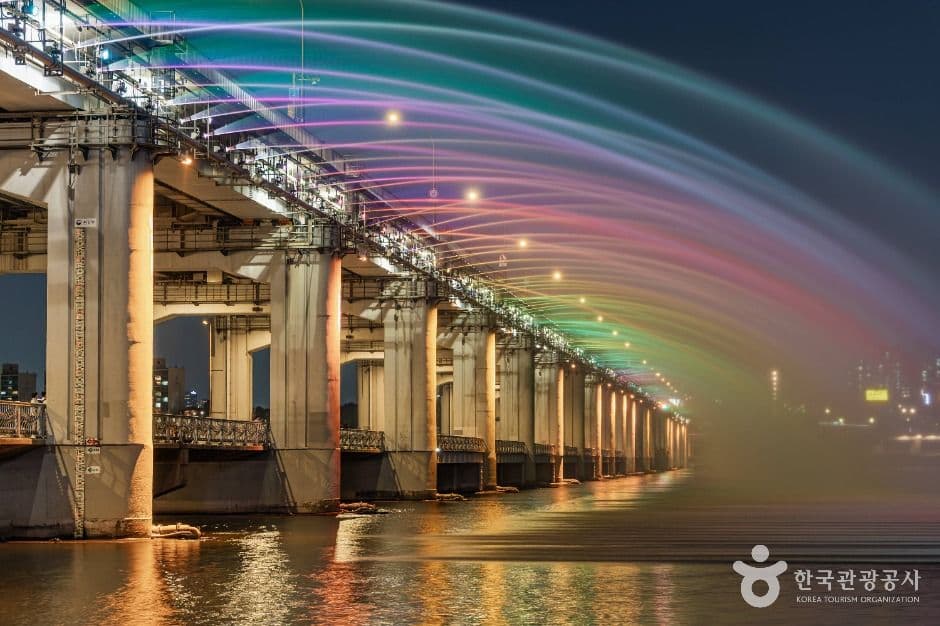 盤浦大橋レインボー噴水 selected image